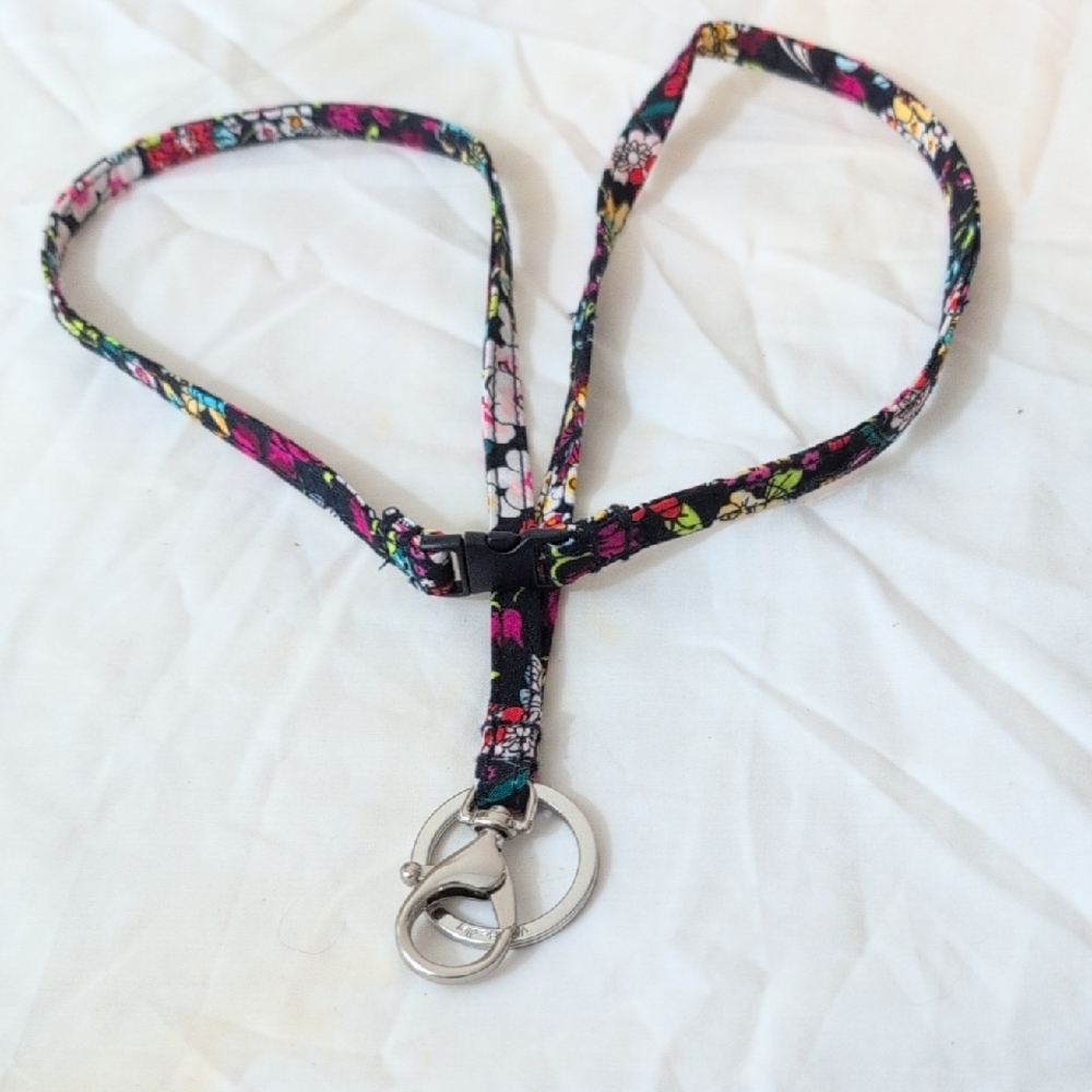 Vera Bradley Multicolor Floral Lanyard